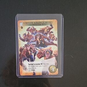 Marvel Multiple Man Game Card - Brown and Yellow Costume